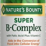 Nature's Bounty Super B Complex Vitamins with Vitamin C & Folic Acid, Vitamins for Immune & Cellular Energy Support, 150 Tablets