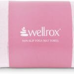 Yoga Mat Towel Non Slip - Ultra Absorbent Super Soft Microfiber Hot Yoga Towel Non Slip for Pilates & Fitness (74 x 26, Pink)