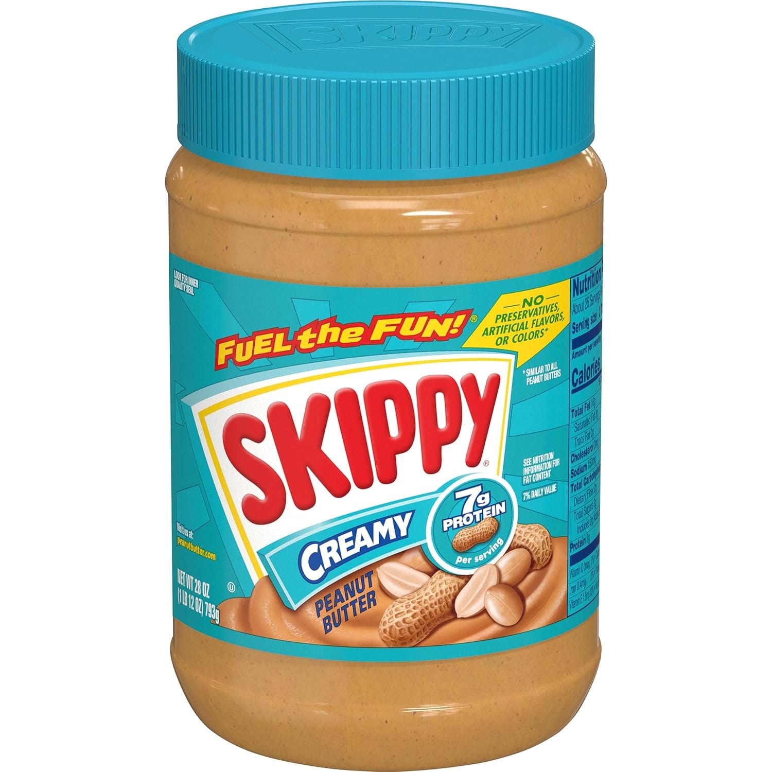 SKIPPY Creamy Peanut Butter, 28 Oz SKIPPY Creamy Peanut Butter, 28 oz