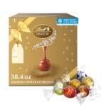 Lindt LINDOR Assorted Chocolate Truffles 90 Count Gift Box, Chocolate Candy with Smooth, Melting Truffle Center, 38.4 oz. Box