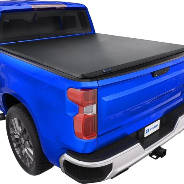 Tyger Auto T3 Soft Tri-fold Truck Bed Tonneau Cover Compatible with 2019-2025 Chevy Silverado GMC Sierra 1500 (Not Fit 19 LD; 19-25 Classic) | 5'10" (70") Bed | TG-BC3C1053