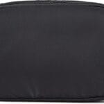 Pander Two Way Zipper Fanny Pack Nylon Everywhere Belt Bag for Women, Water Repellent Waist Packs, Crossbody Bags with Adjustable Strap (Black).