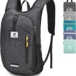 SKYSPER Small Hiking Backpack 10L Foldable Daypack Packable Lightweight Hiking Daypack Travel Day Pack for Women Men