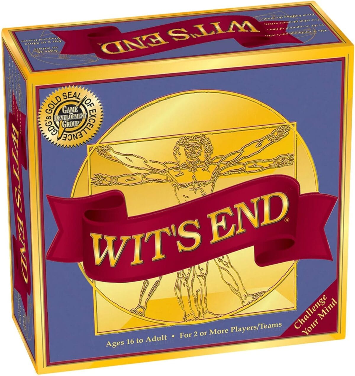 Wit's End  A Smart, Mind-Bending Trivia & Brain Teaser Game That Will Challenge Your Wits & Knowledge  Adult & Family Night Fun