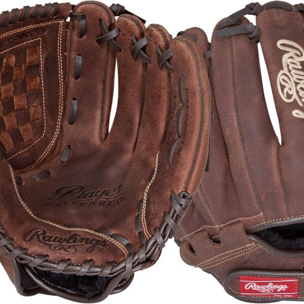 Rawlings | Player Preferred Adult Ball Glove | Baseball/Slowpitch Softball | Multiple Styles