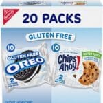 OREO Chocolate Sandwich Cookies & CHIPS AHOY! Chocolate Chip Cookies Gluten Free Cookies Variety Pack, 20 Snack Packs