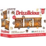 Drizzilicious Mini Rice Cakes Variety Pack - Rice Crisps, Healthy Snack for Adults and Kids, Flavored Rice Cakes, Vegan, Gluten Free, Allergen Free, Only 90 Calories Per Bag - 0.74 oz (Pack of 12)