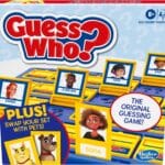 Hasbro Gaming Guess Who? Board Game, with People and Pets Cards, The Original Guessing Game for Kids, Ages 6 and Up (Amazon Exclusive)
