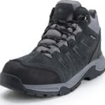 Men's Waterproof Hiking Boots Lightweight Comfortable Leather Mid Ankle Outdoor Trekking Boot