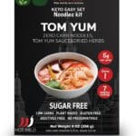 Keto noodle kit-Zero Carb Noodles+Thai Tom Yum Sauce-Gluten Free-Low Calories,Carbs-Packaged Meal Kit-Ready To Cook by Sunturi Foods