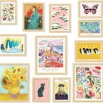 97 Decor Colorful Maximalist Home Decor - Eclectic Aesthetic Wall Art Prints for Girls' Bedroom (8x10 Unframed)