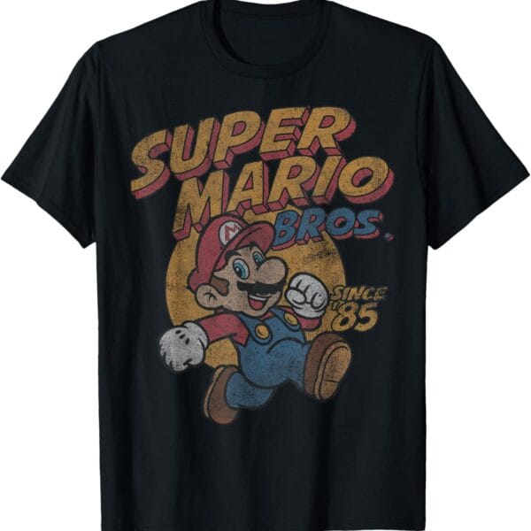 Super Mario Bros. Since '85 Vintage Poster T-Shirt