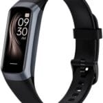 Fitness Tracker with 24/7 Blood Oxygen Heart Rate and Sleep Monitor,IP68 Waterproof,1.10''AMOLED Touch Color Screen,Step Counter Health Activity Trackers for Women Men