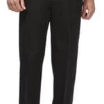 Haggar Men's Premium No Iron Khaki Classic Fit Flat Front Casual Pant (Regular and Big & Tall Sizes)