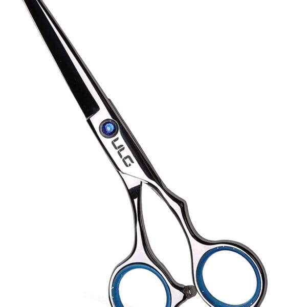 Hair Cutting Scissors, ULG Professional Hair Scissors 6.5 inch Right-Hand Razor Edge Barber Shears Salon Hair Cutting Shears Made of Japanese Stainless Steel, Hand Sharpened Blue
