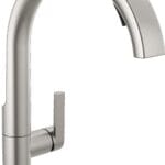 Delta 19824LF-SP Keele Kitchen Faucet, Standard, SpotShield Stainless