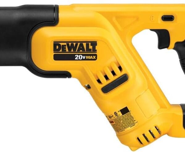 DEWALT 20V MAX Cordless Reciprocating Saw, Compact, Variable Speed, LED Light, Bare Tool Only (DCS387B)