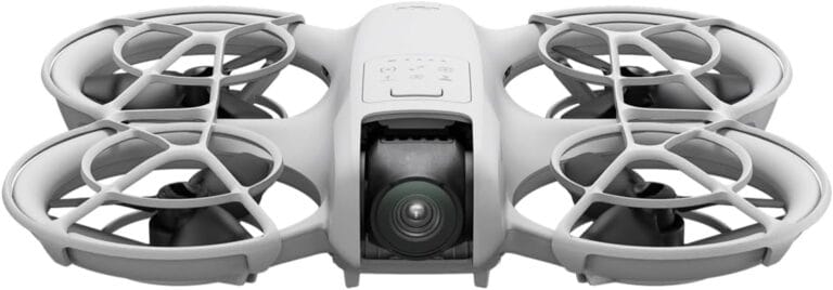 DJI Neo, Mini Drone with 4K UHD Camera for Adults, 135g Self Flying Drone that Follows You, Palm Takeoff, Subject Tracking, QuickShots, Stabilized Video, Built-In Propeller Guard (Controller-Free)