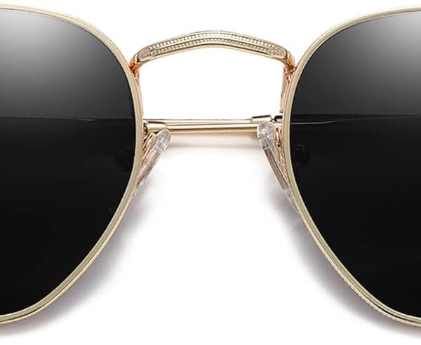 SOJOS Square Polarized Sunglasses for Women Men Small Hexagonal Polygon Shades SJ1072