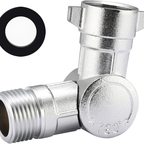 Roastove Adjustable 180 & 360 Brass Swivel Connector