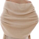 RIIQIICHY Winter Scarfs for Women Pashmina Shawls Wraps for Evening Dresses Large Warm Soft Scarves