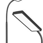 LEPOWER LED Desk Lamp, 800LM for Home Office, 12W Reading , Eye-Caring Desk Light, Touch Table Lamp, Gooseneck Lamp, 50 Lighting Modes, Bright Desk Lamps for Bedroom, Study Room