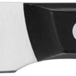 HENCKELS Solution Razor-Sharp 4-inch Compact Chef Knife, German Engineered Informed by 100+ Years of Mastery, Black/Stainless Steel