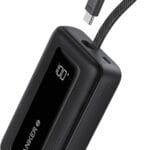 Anker Portable Charger, 10,000mAh 30W Power Bank, USB-C in and Out Fast Charging Battery Pack, Travel Essential Phone Power Bank, for iPhone 16/15, iPad, MacBook, Galaxy, Google, and More