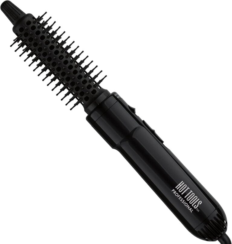 Hot Tools Pro Artist Hot Air Styling Brush | Style, Curl and Touch Ups (1) Black