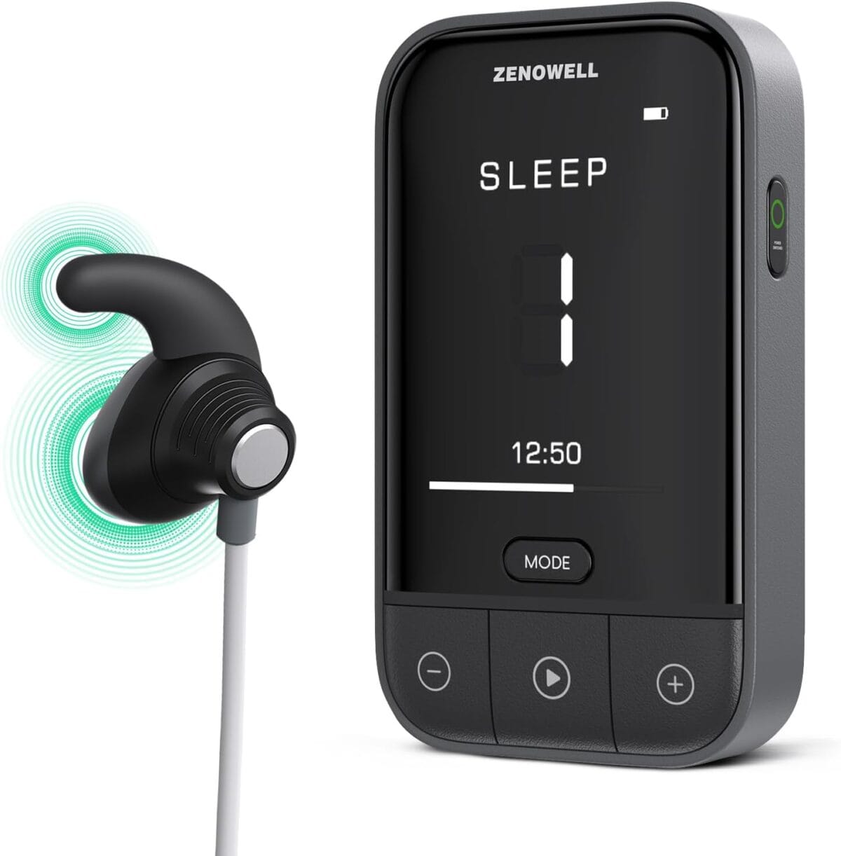 Auricular Vagus Nerve Stimulator | Sleep Aid Device | Patented Vagus Nerve Wearable Device for Restore Calm, Stress Relief and Recover | Relaxation Device for Long-Term Wellness