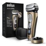 Braun Series 9 Pro 9419s Electric Shaver for Men, Wet & Dry Shave, Shaving Kit with 4+1 Head with ProLift Trimmer