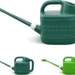 2 Gallon Watering Can for Outdoor Plants with Removable Long Spout and Stainless Steel Sprinkler Head, Large Plastic Watering Can for Garden Flowers Plants
