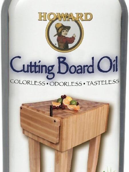 Howard Products Food Grade Mineral Oil for Wood Cutting Board - 12 oz, Pack of 1