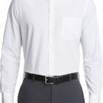 Van Heusen Men's Dress Shirt Regular Fit Poplin Solid