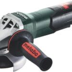 Metabo 4-1/2-5-Inch Angle Grinder, 11 Amp, 11,000 RPM, Non-Locking Paddle Switch, Made in Germany, WP 11-125 Quick, 603624420, Green