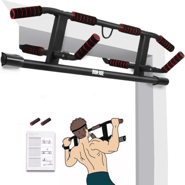 Door Pull Up Bar Over Door Frame Pull up Bar For Doorway with Smart Hook Technology