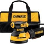 DEWALT Orbital Sander Kit, 5 inch, 3 amp, Corded, 12,000 OPM (DWE6421K)