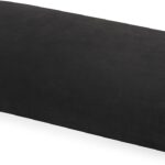 Gaiam Yoga Bolster - Long, Rectangular Meditation Pillow - Supportive Cushion for Restorative Yoga and Sitting on the Floor - Built-In Carrying Handle - Machine Washable Cover'