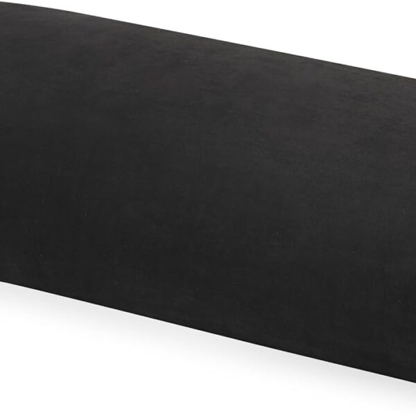 Gaiam Yoga Bolster - Long, Rectangular Meditation Pillow - Supportive Cushion for Restorative Yoga and Sitting on the Floor - Built-In Carrying Handle - Machine Washable Cover'