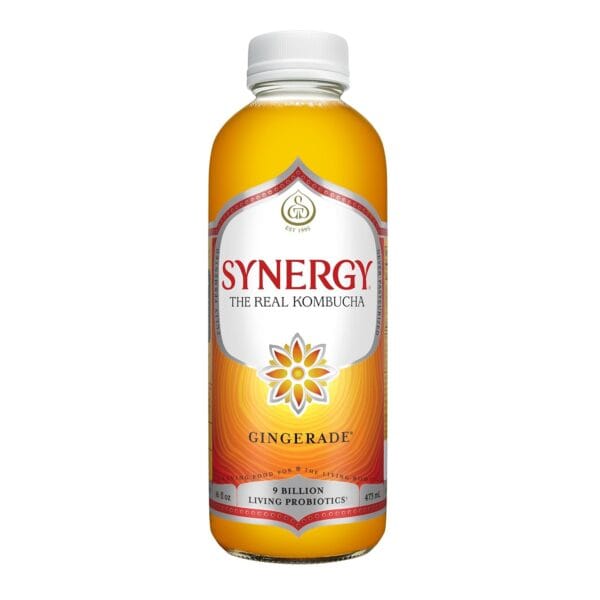 Synergy The Real Kombucha, Gingerade - 16oz