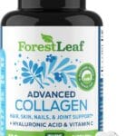 ForestLeaf Multi Collagen Pills with Hyaluronic Acid + Vitamin C | Hydrolyzed Collagen Supplements for Women or Men | Multi Collagen Capsules Peptides for Skin, Wrinkles, 120 Caps