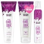Not Your Mother's Curl Talk Defining Cream, Frizz Control Styling Gel, & Curl Activating Mousse (3-Pack) - 9.7 oz Each - Maximize Definition & Control Frizz - For All Curly Hair Types