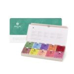 OSULLOC Premium Tea Collection (40 count, 10 flavors x 4 ea), Assorted Tea bag Sampler, Premium Organic Pure & Blended Self Care Gift Set box from Jeju for Tea lovers