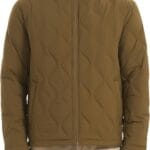 Orolay Men's Lightweight Quilted Bomber Jackets Full Zip Winter Down Coat Water Repellent Casual Outerwear