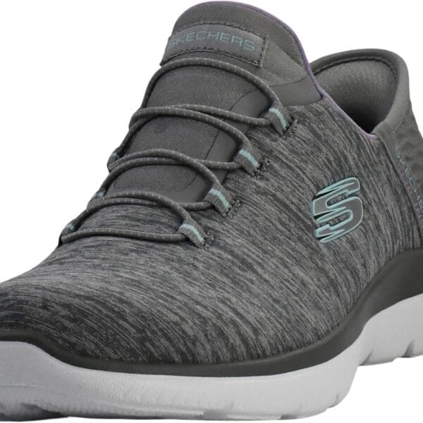 Skechers Women's Summits Hands-Free Slip-Ins  Memory Foam Insole, Heel Pillow, Vegan Materials Sneakers