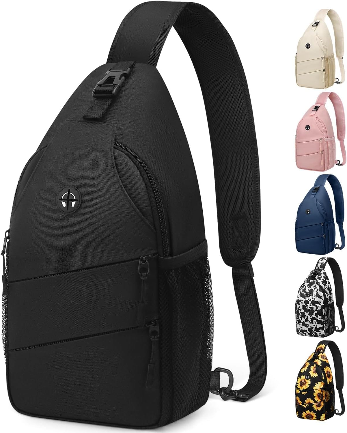 Crossbody Bags For Women Men Trendy Sling Bag Bakpack Casual Chest Bag With Convertible Shoulder Strap Crossbody Bags for Women Men Trendy Sling Bag Bakpack Casual Chest Bag with Convertible Shoulder Strap