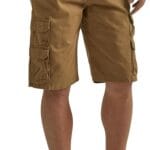 Wrangler Authentics Mens Premium Twill Cargo Short