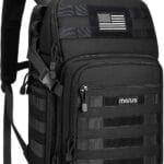 MOSISO Camera Backpack, DSLR/SLR/Mirrorless Tactical Camera Bag Case with Laptop Compartment Compatible with Canon/Nikon/Sony, Black