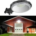 LED Barn Light, Dusk to Dawn Outdoor Lighting with 100W 10000LM 5000K Daylight, IP65 Waterproof Outdoor Security Flood Lights for Garage Yard Street Warehouse Use