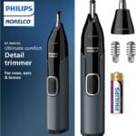 Philips Norelco Nose Trimmer 3000, for Nose, Ears Eyebrows, NT3600/62